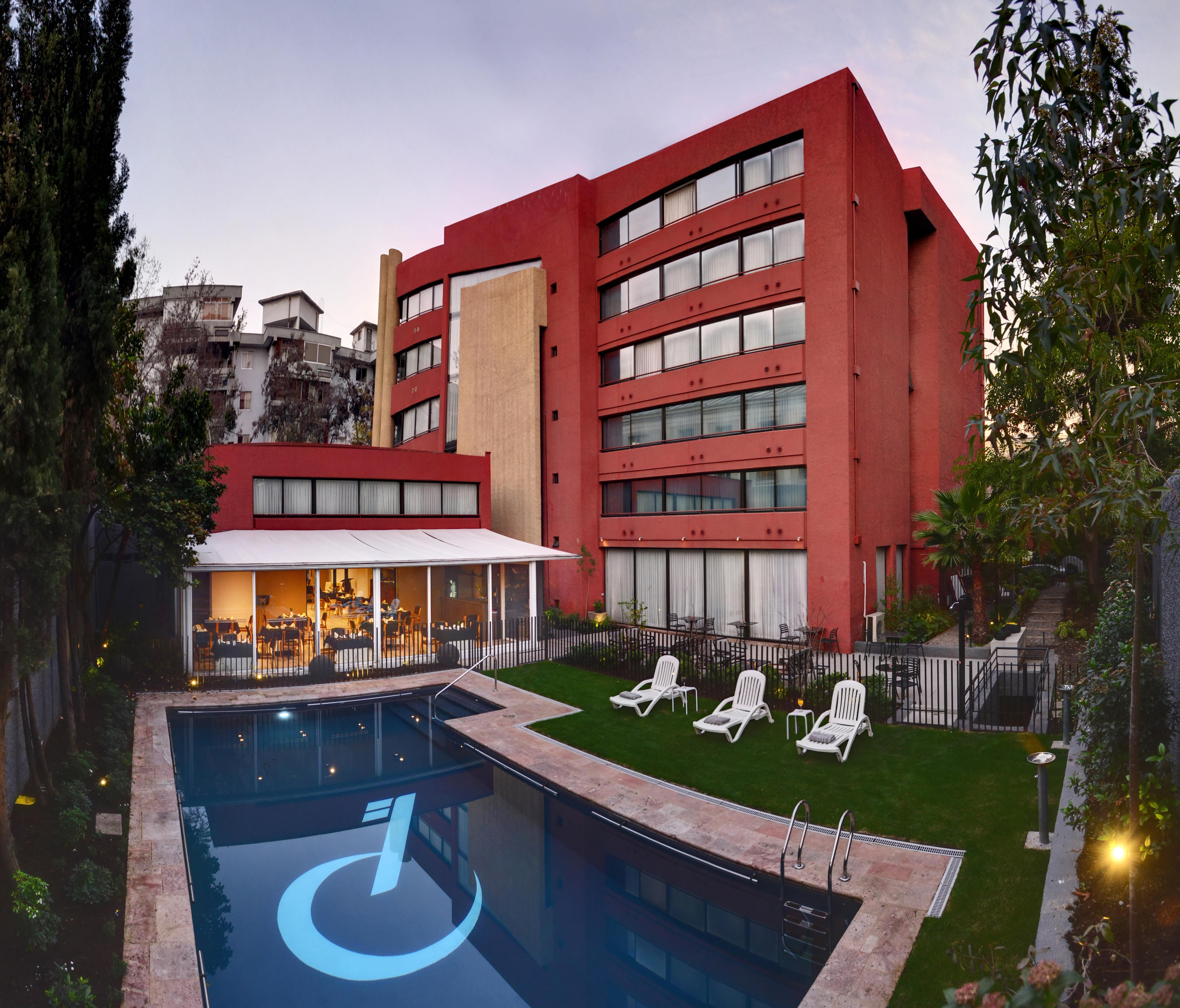 Panamericana Hotel Providencia ซานติอาโก ภายนอก รูปภาพ