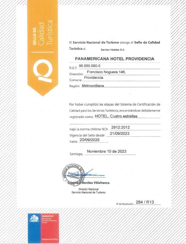 Panamericana Hotel Providencia ซานติอาโก ภายนอก รูปภาพ